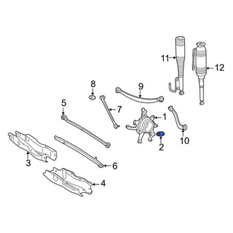 Mercedes-Benz OE - Rear Suspension Knuckle Bushing