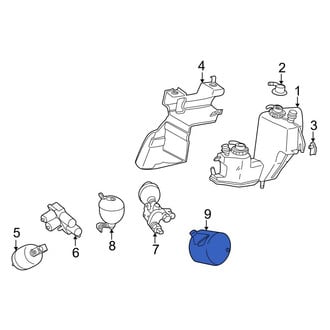 Mercedes-Benz OE - Rear Suspension Self-Leveling Unit Accumulator