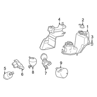 Mercedes-Benz OE - Rear Suspension - Auto Leveling Components (AWD)