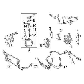 Mercedes-Benz OE - Steering Gear & Linkage - Pump & Hoses