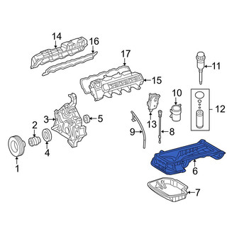 Mercedes-Benz OE - Upper Engine Oil Pan