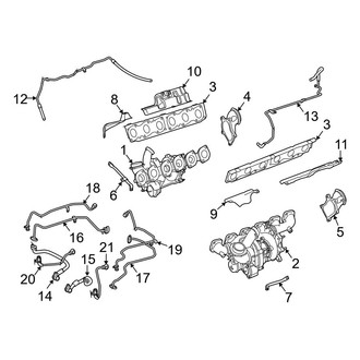 Mercedes-Benz OE - Engine - Turbocharger & Components