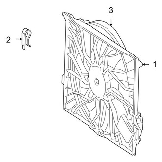 Mercedes-Benz OE - Cooling - Fan