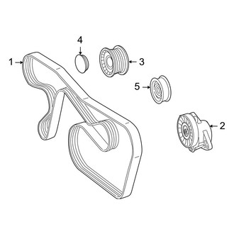 Mercedes-Benz OE - Cooling - Belts & Pulleys