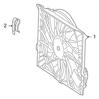 Mercedes-Benz OE - Cooling - Fan
