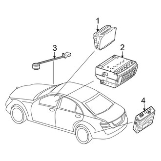 Mercedes-Benz OE - Electrical - Navigation System Components