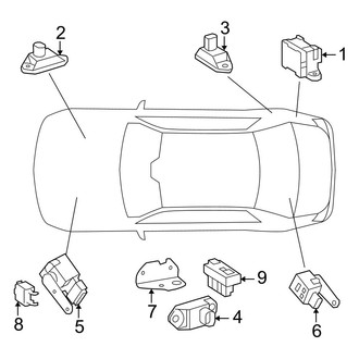 Mercedes-Benz OE - Electrical Components (Electronic, Stability Program (Esp))