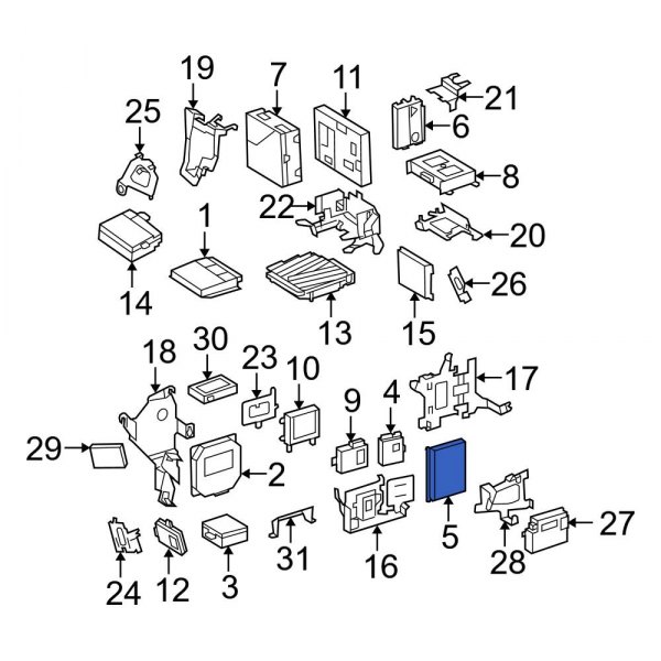 Power Seat Control Module