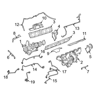Mercedes-Benz OE - Engine - Turbocharger & Components