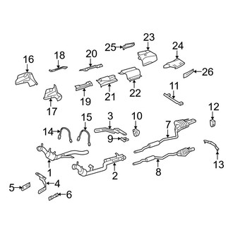 Mercedes-Benz OE - Exhaust System - Exhaust Components