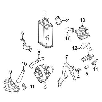 Mercedes-Benz OE - Emission System - Emission Components