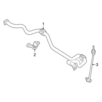 Mercedes-Benz OE - Front Suspension - Stabilizer Bar & Components (RWD)