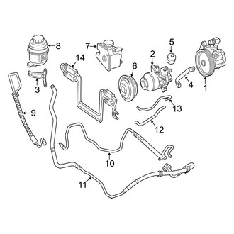 Mercedes-Benz OE - Steering Gear & Linkage - Pump & Hoses