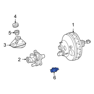 Mercedes-Benz OE - Brake Fluid Pressure Sensor