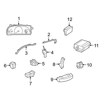 Mercedes-Benz OE - Instrument Panel - Cluster & Switches