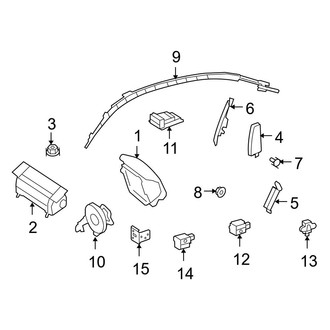 Mercedes-Benz OE - Restraint Systems - Air Bag Components