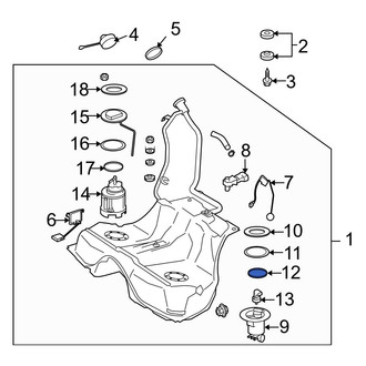 Mercedes-Benz OE - Fuel Filter Seal