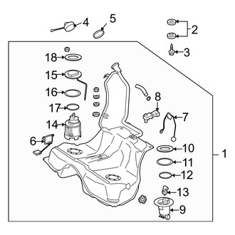 Mercedes-Benz OE - Fuel System Components