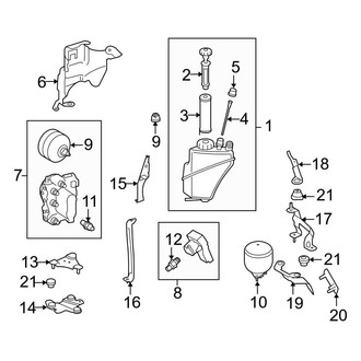 Mercedes-Benz OE - Rear Suspension - Auto Leveling Components