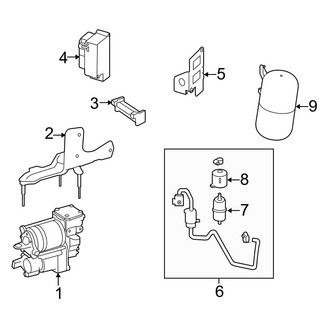 Mercedes-Benz OE - Rear Suspension - Ride Control Components