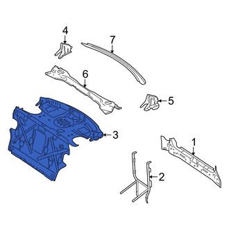 Mercedes-Benz OE - Rear Package Tray
