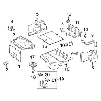 Mercedes-Benz OE - Rear Body & Floor - Interior Trim (Rear Body)