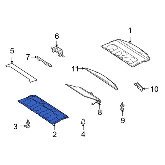 Mercedes-Benz OE - Rear Package Tray