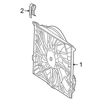 Mercedes-Benz OE - Cooling - Fan