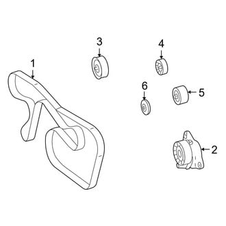 Mercedes-Benz OE - Cooling - Belts & Pulleys