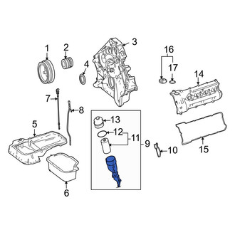 Mercedes-Benz OE - Engine Oil Filter Housing