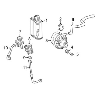Mercedes-Benz OE - Emission System - Emission Components (6.3L)