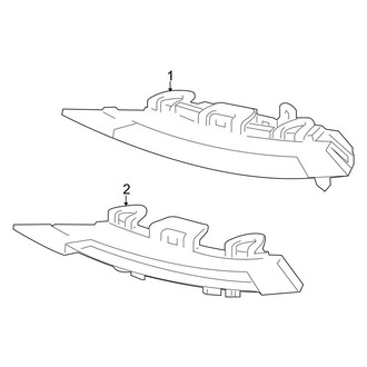 Mercedes-Benz OE - Front Lamps - Daytime Running Lamp Components (LED)