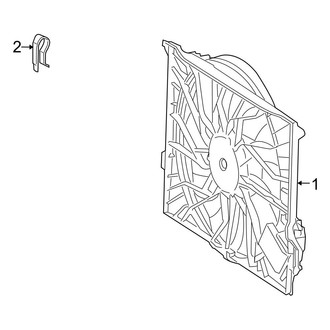 Mercedes-Benz OE - Cooling - Fan