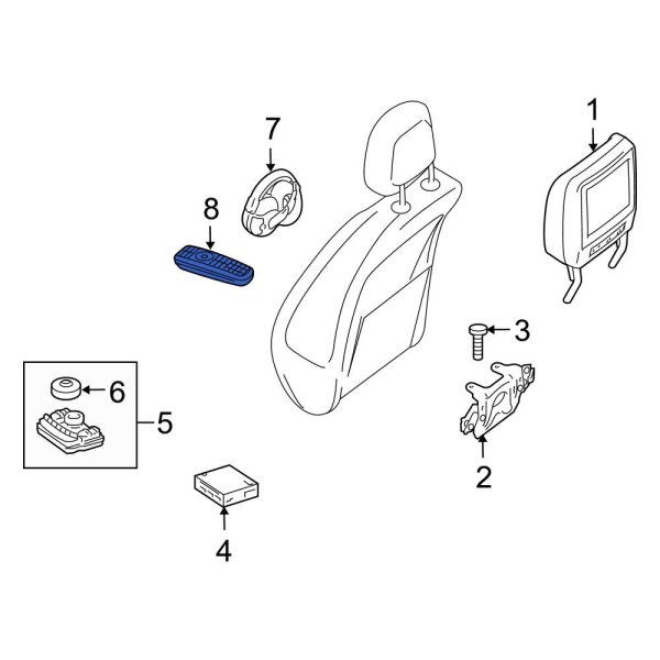 DVD Player Remote Control