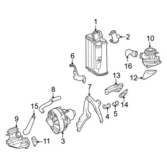 Mercedes-Benz OE - Emission System - Emission Components