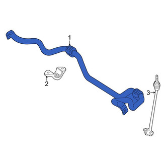 Mercedes-Benz OE - Front Suspension Stabilizer Bar