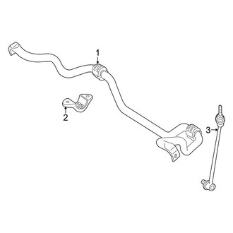 Mercedes-Benz OE - Front Suspension - Stabilizer Bar & Components