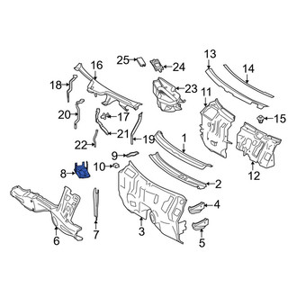 Mercedes-Benz OE - Battery Tray