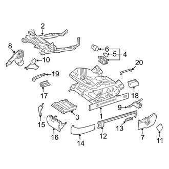 Mercedes-Benz OE - Seats & Tracks - Tracks & Components