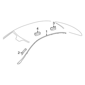 Mercedes-Benz OE - Roof - Exterior Trim