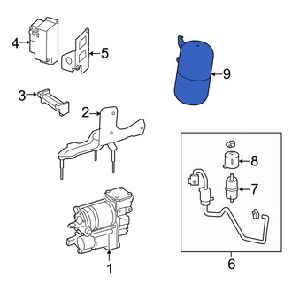 Mercedes-Benz OE - Rear Suspension Self-Leveling Unit Accumulator