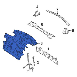 Mercedes-Benz OE - Rear Package Tray