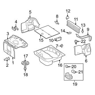 Mercedes-Benz OE - Rear Body & Floor - Interior Trim (Rear Body)