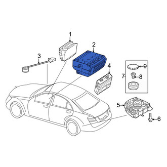 Mercedes-Benz OE - GPS Navigation Control Module