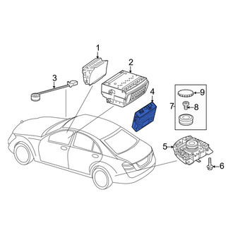 Mercedes-Benz OE - GPS Navigation Control Module