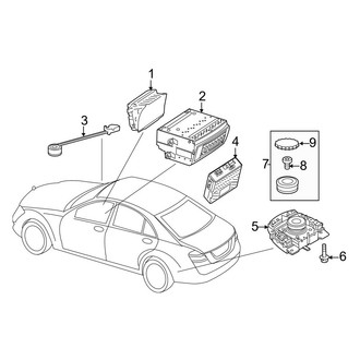 Mercedes-Benz OE - Electrical - Navigation System Components