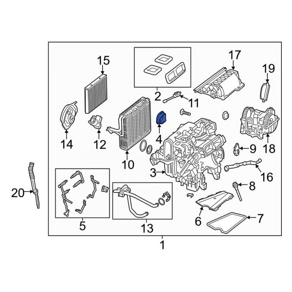 HVAC Unit Case Grommet