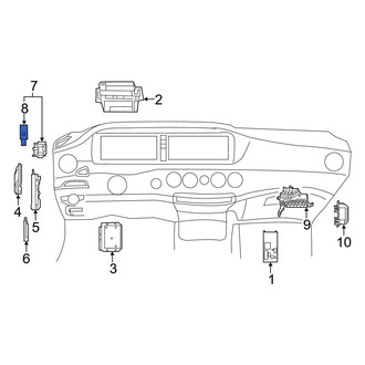Mercedes-Benz OE - Accessory Power Relay
