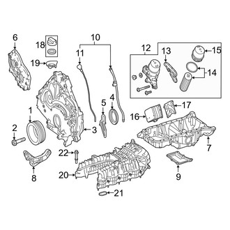 Mercedes-Benz OE - Engine Parts (4Matic Sedan)