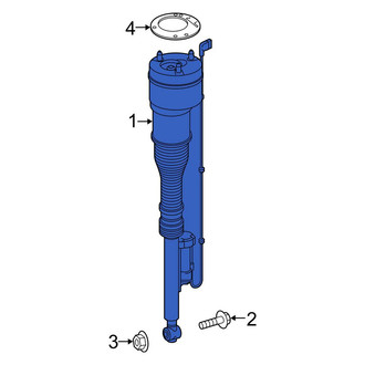 Mercedes-Benz OE - Rear Left Suspension Shock Absorber